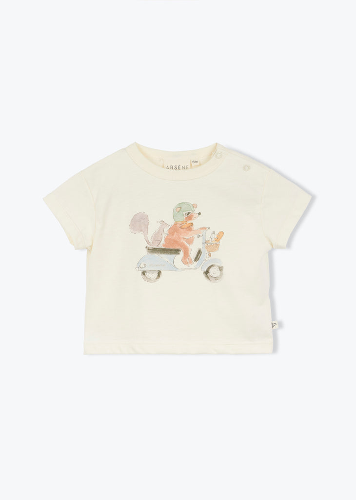ARSENE ET LES PIPELETTES - T-shirt / Bébé scooter