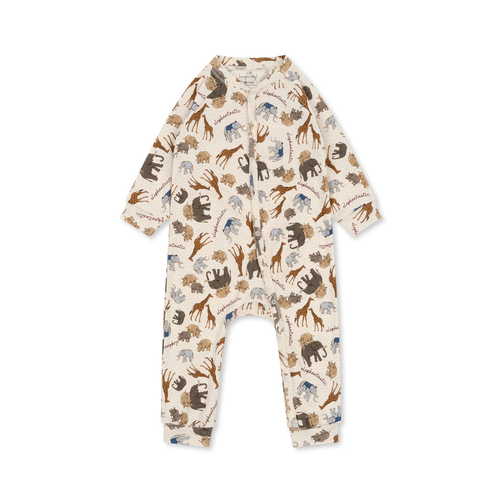 KONGES SLOJD - Pyjama bébé sans pieds Sleepy / Elephantastic