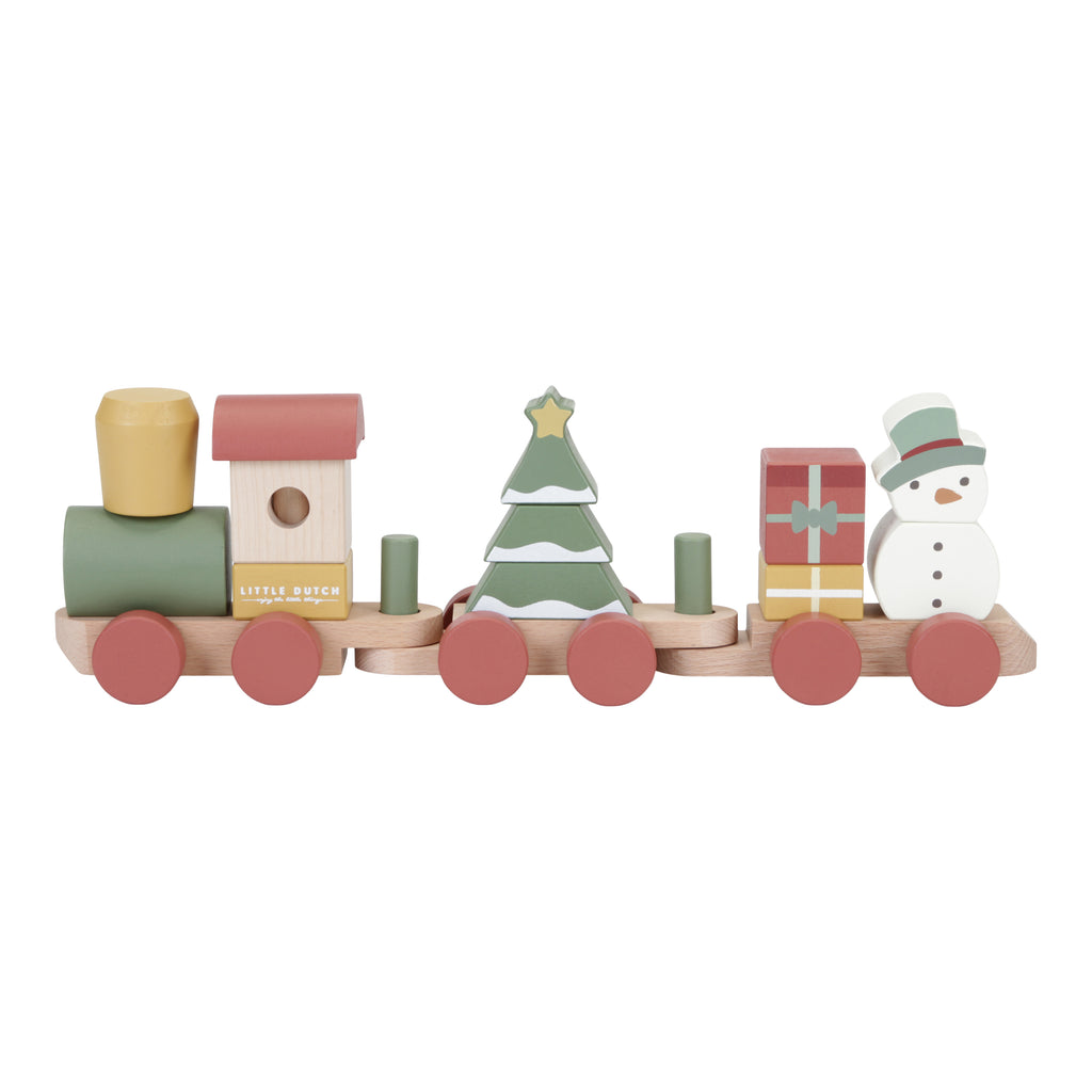 LITTLE DUTCH - Train à blocs / Noël