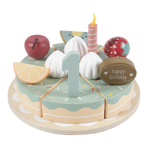 Gâteau d'anniversaire en bois - Little dutch – Comptoir des Kids