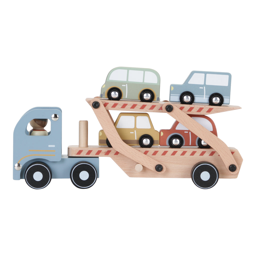 LITTLE DUTCH - Camion transporteur / Multicolore