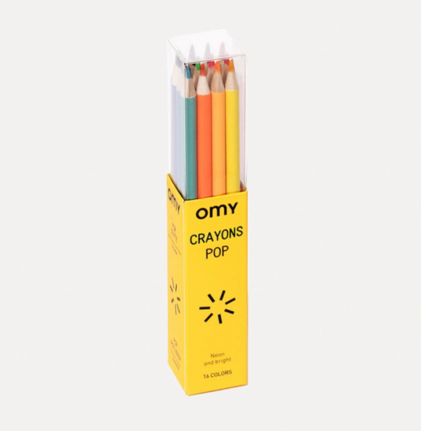 Omy - Crayons de couleurs Pop