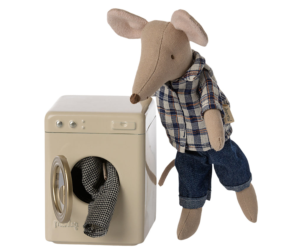 MAILEG - Machine à laver pour souris.
