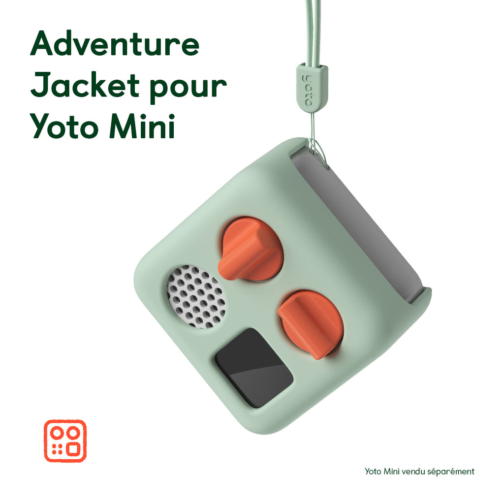 YOTO - Mini Adventure Jacket / Vert d'eau