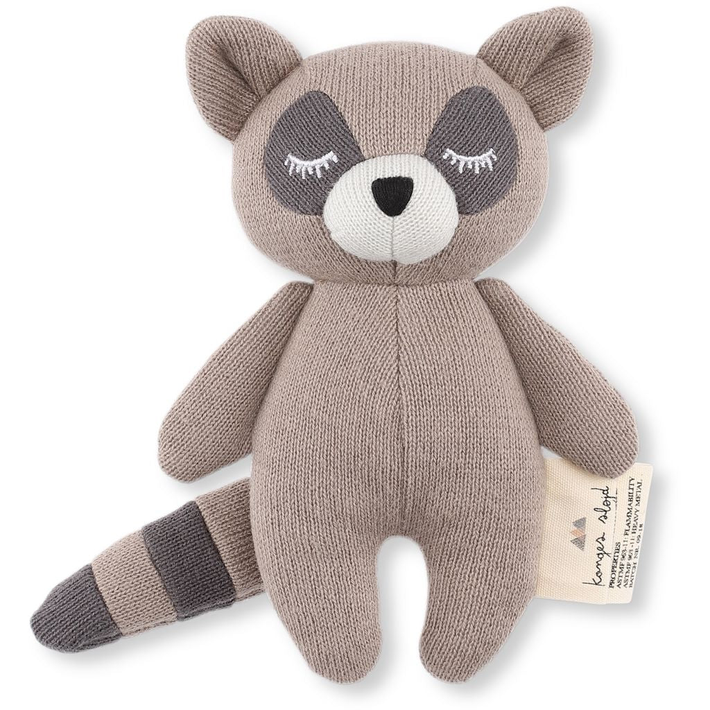 KONGES SLOJD - Mini raccoon comforter / Brown
