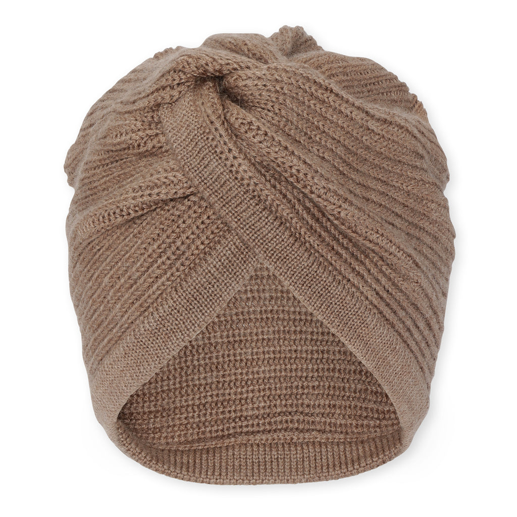 KONGES SLOJD - Bonnet, turban en laine Mérinos / Iced Coffee