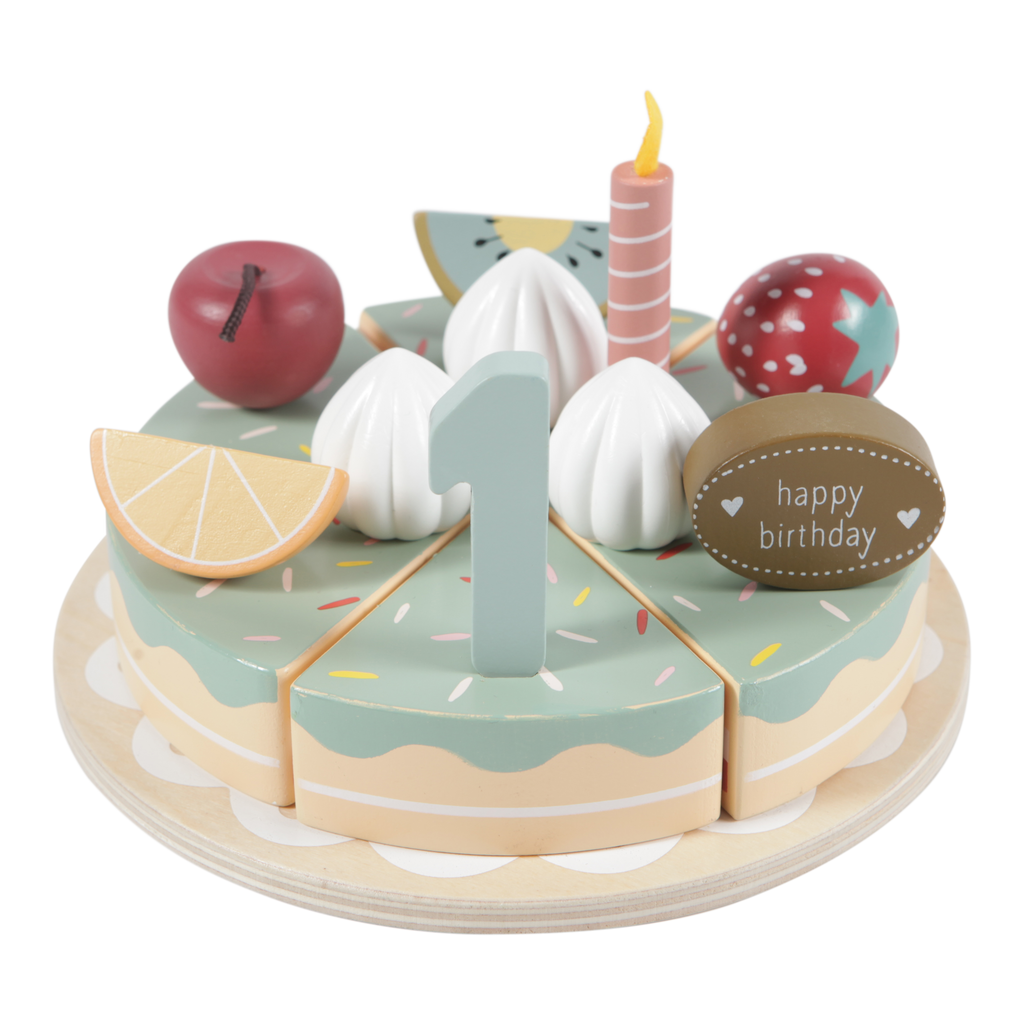LITTLE DUTCH - Gâteau d'anniversaire en bois