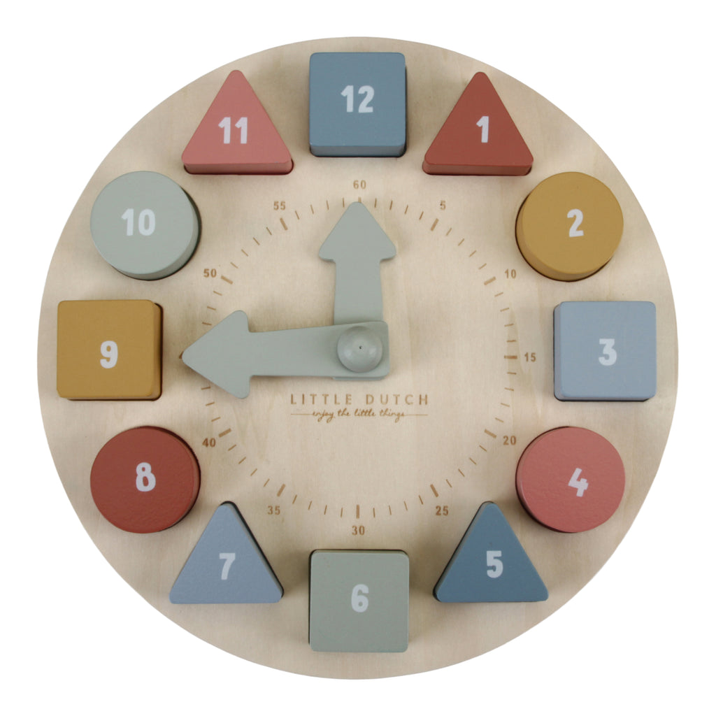 LITTLE DUTCH - Horloge Puzzle