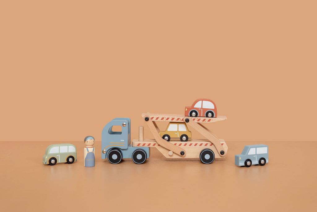 LITTLE DUTCH - Camion transporteur / Multicolore