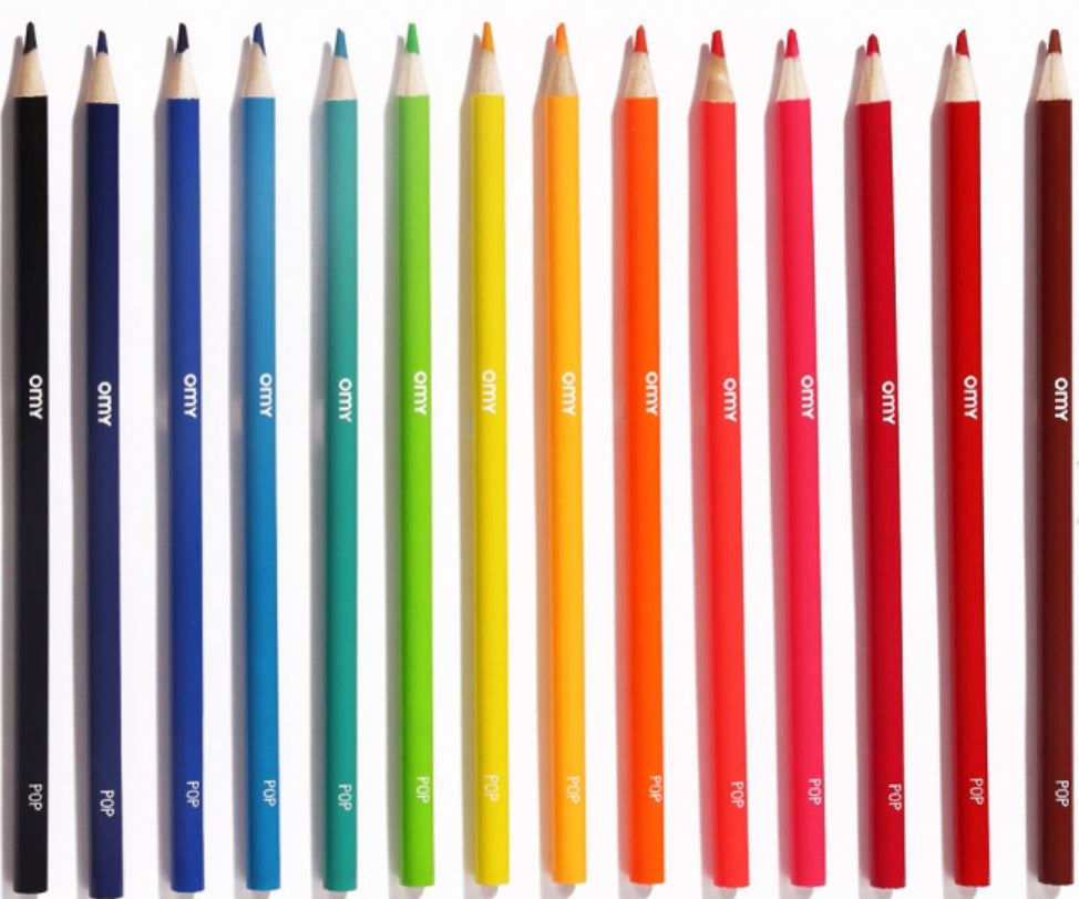 Omy - Crayons de couleurs Pop